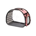Transparent Pet Carrier for Kitten and Small Puppy (Pink)