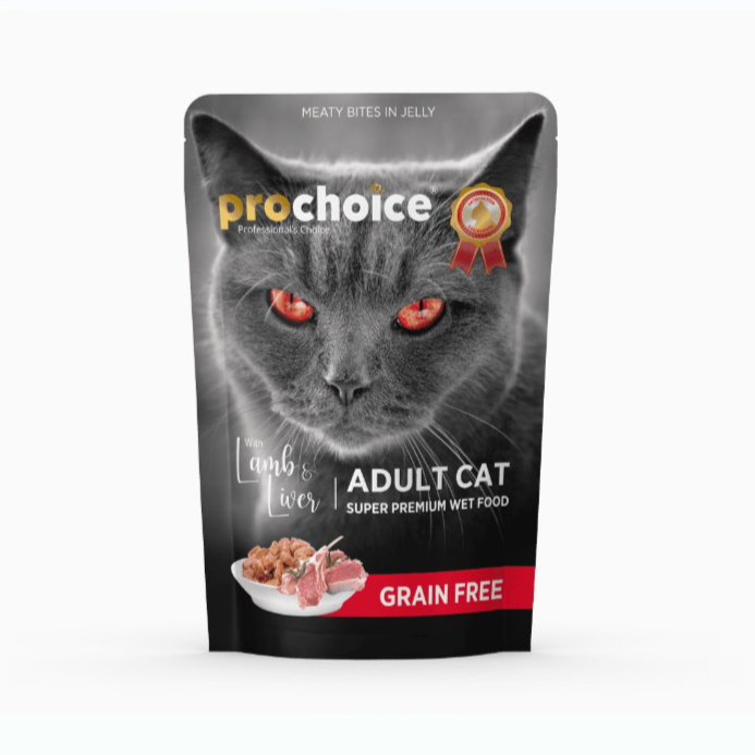 Prochoice Lamb and Liver Chunks in Jelly 85g