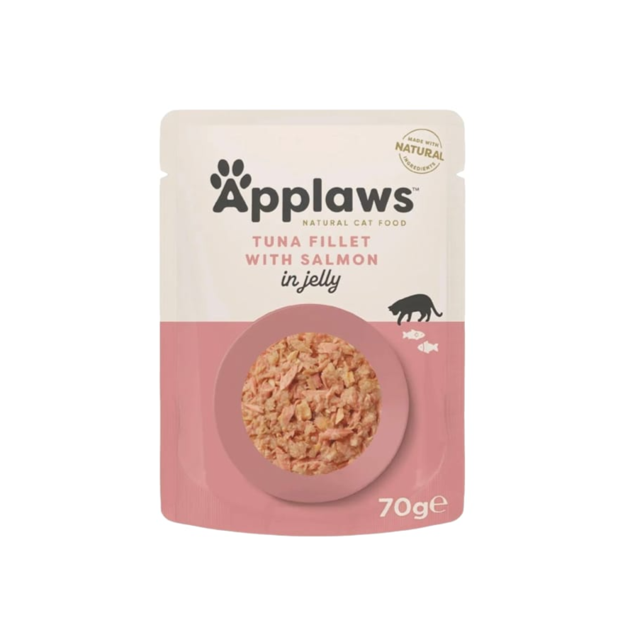 Applaws Tuna Fillet With Salmon In Jelly 70g