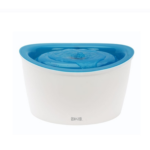 Zeus H2EAU Dog Drinking Fountain Blue Top - 6 L