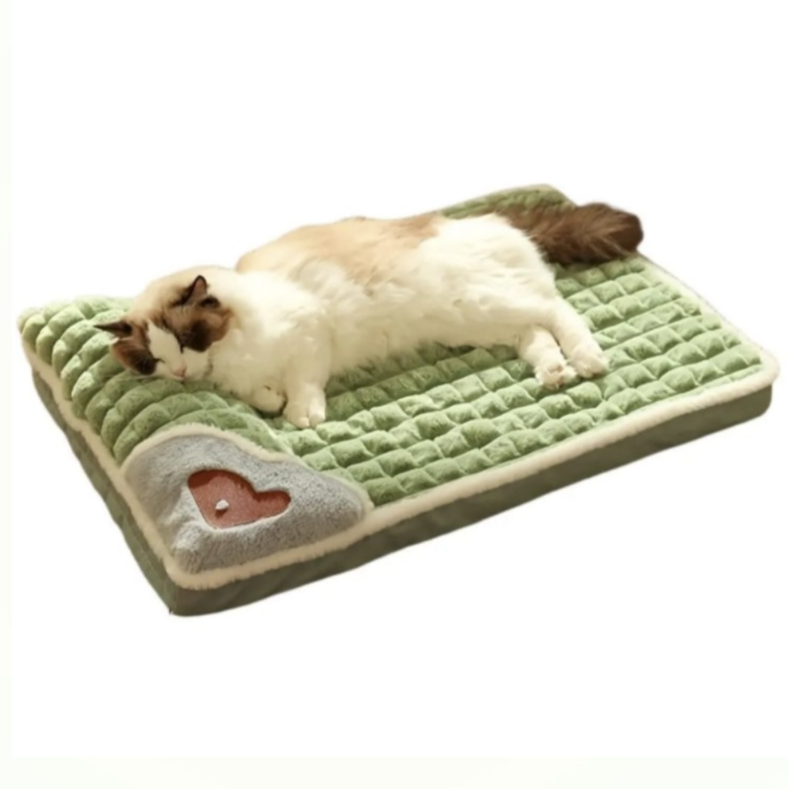 Comfortable Safety Washable Pet Sofa Cotton Breathable Rectangle Nest (Medium)