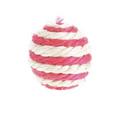 Sisal Ball Cat Toy (Red)