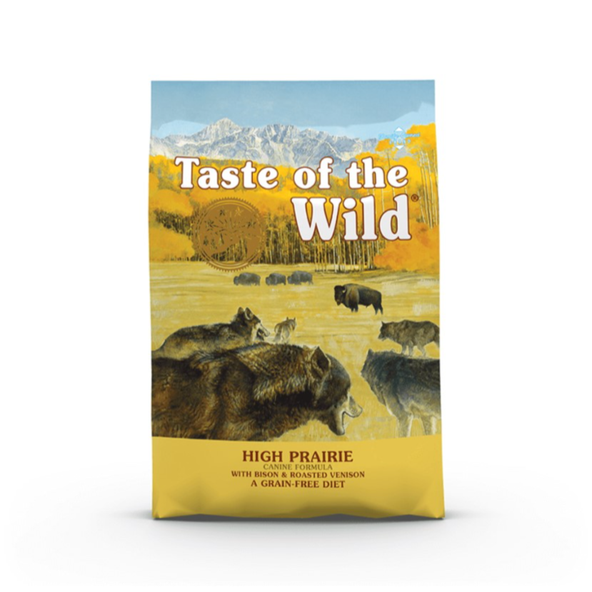 Taste of the Wild High Prairie Canine formula with roasted bison and roasted venison 2kg