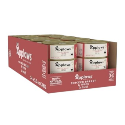 Applaws Chicken Breast With Duck 24x70g