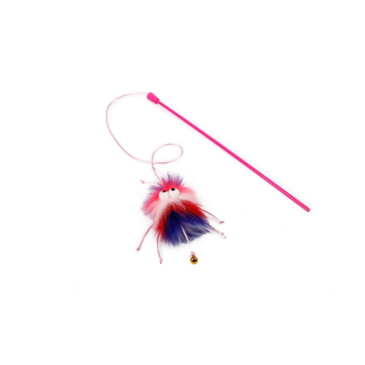 Fluffer Wand Cat Toy, Pink