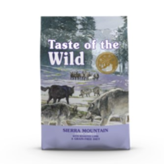 Taste of the wild Sierra Mountain canine roasted lamb 5.6kg