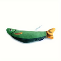 Catnip Crinkle Fish Toy (Green)