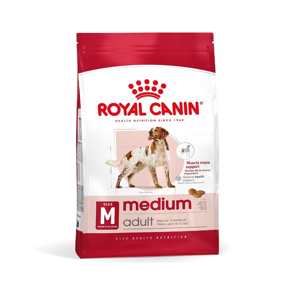 Royal Canin Medium Adult Dry Dog Food 15Kg