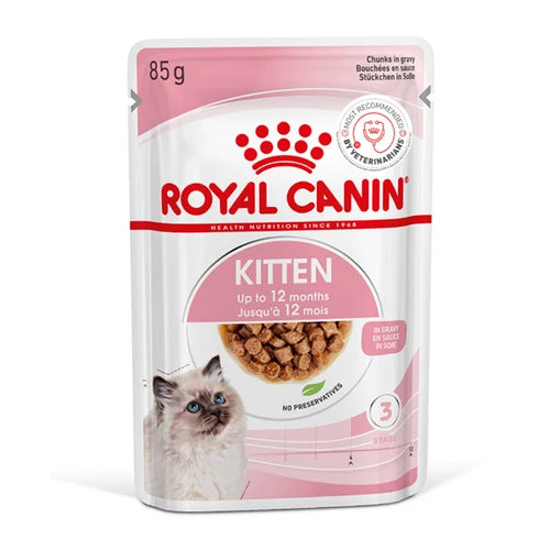 Royal Canin Ageing 12+ Gravy Cat Wet Food 85g Pouch