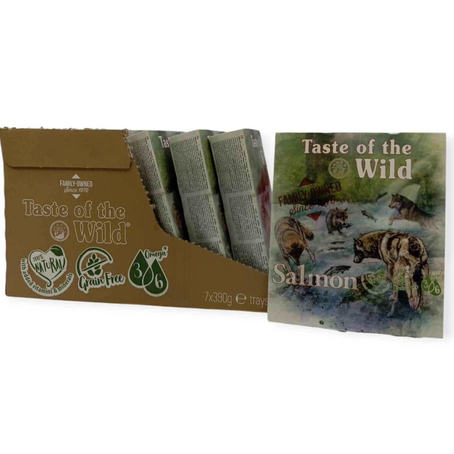 Taste Of The Wild Salmon And Herring Tray In Pate 7X390g