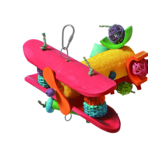 Bamboo Airplane Bird Toy