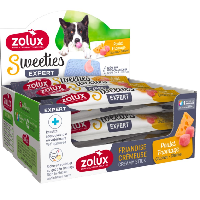 Sweeties Creamy Stick for Dog - Chicken Cheese, 48pcs/Box