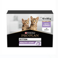 Purina Pro Plan Kitten Turkey in Gravy Wet Cat Food 85g x 10 Pouches