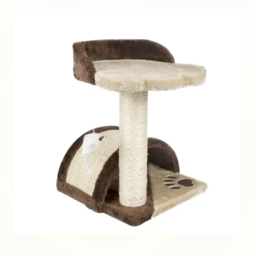 Cat Climbing Frame Toy Sisal Scratching Bar Arch Bridge Board