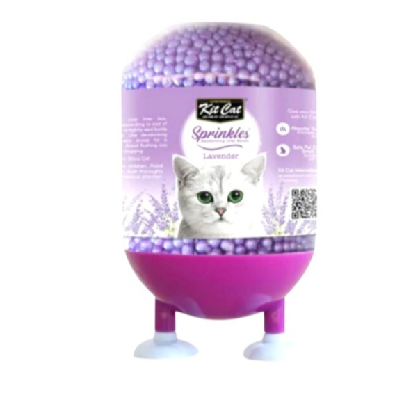 Kit Cat Litter Sprinkles Deodorizing Beads Lavander 240g