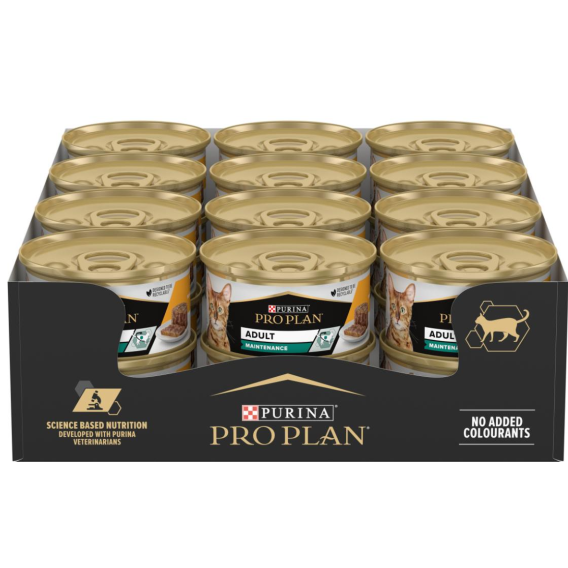 Pro Plan Adult Maintenance, wet Cat Food, chicken 24 X 85g