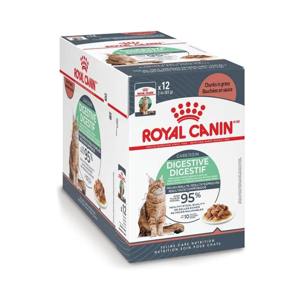 Royal Canin Digestive Care Gravy Cat Wet Food 85g x12 Pouches