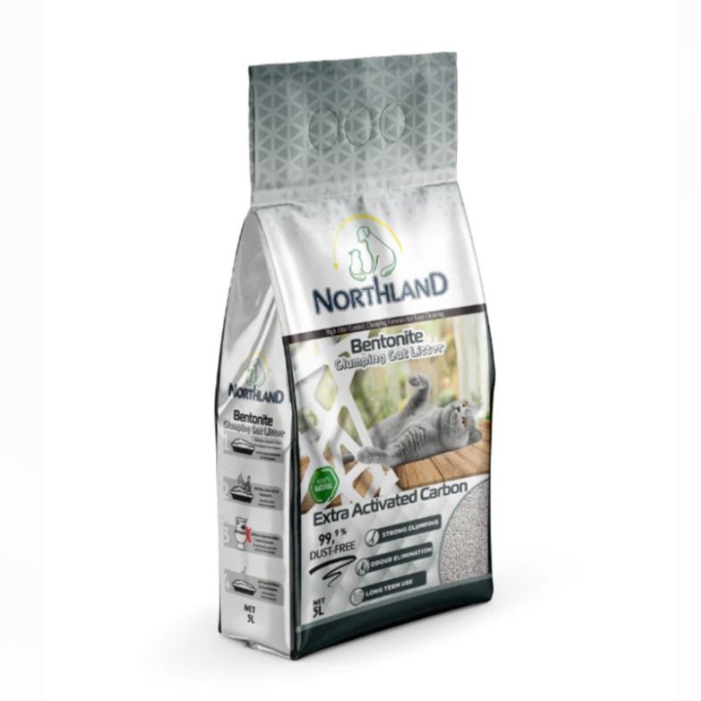 Northland Active Carbon Clumping Bentonite Cat Litter 10l
