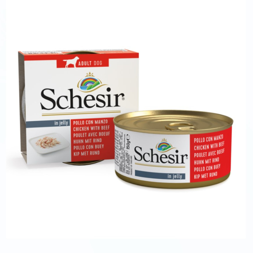 Schesir Jelly Tuna with Shrimps Cat Food - 85g