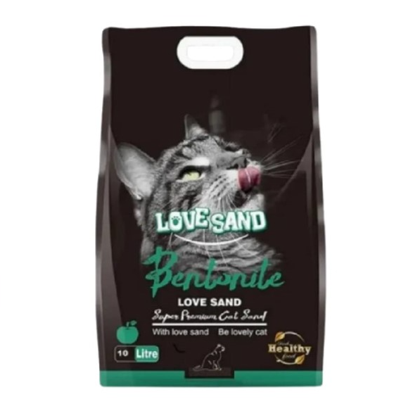 Love Sand Bentonite Cat Litter Apple 10L