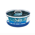 Farmina N&D Ocean Adult Wet Cat Food Tuna, Cod, Shrimp & Pumpkin 70g