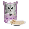 Kit Cat Petite Pouch Complete & Balanced Chicken & Tuna in Aspic 70g