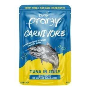 Pramy Carnivore Tuna In Jelly Cat Wet Food, 70g X 12 Pouch