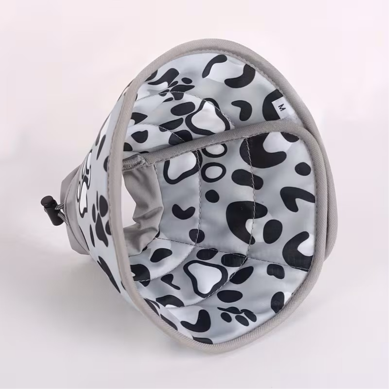 Pet Recovery Collar For Cats & Small Dog Light Grey , Small