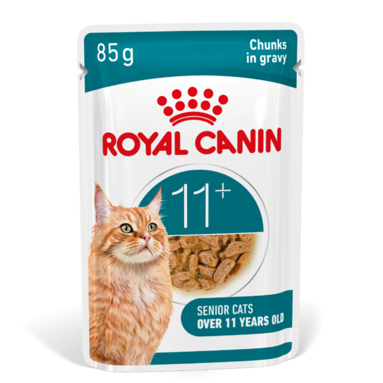 Royal Canin Ageing 11+ Gravy Cat Wet Food 85g Pouch