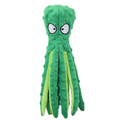 Squeaky Octopus Dog Toy (Green)