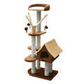 Fauna Sagrada Cat Scratching Pole - Brown