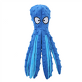 Squeaky Octopus Dog Toy (Blue)
