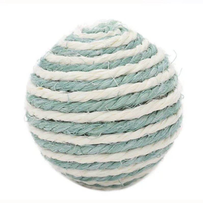 Sisal Ball Cat Toy (Green)