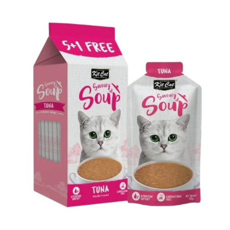 Kit Cat Savoury Soup Tuna 6x50g