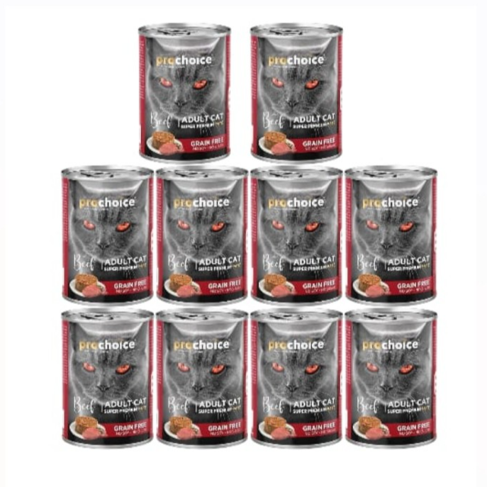 Prochoice Adult Beef Paté 400g (10 Canned)
