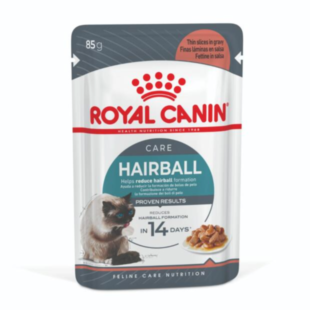 Royal Canin Hairball Care Gravy Cat Wet Food 85g Pouch