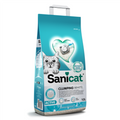Sanicat White Active Clumping Cat Litter, 10 L