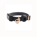 Dog Collars Airtag Reflective Nylon Medium (Black)