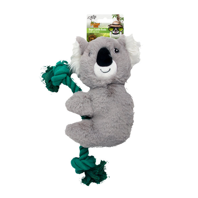 Safari Rope Cuddle Koala Dog Toy