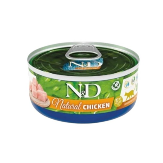 Farmina N&D Adult Wet Cat Food Natural Chicken 70g
