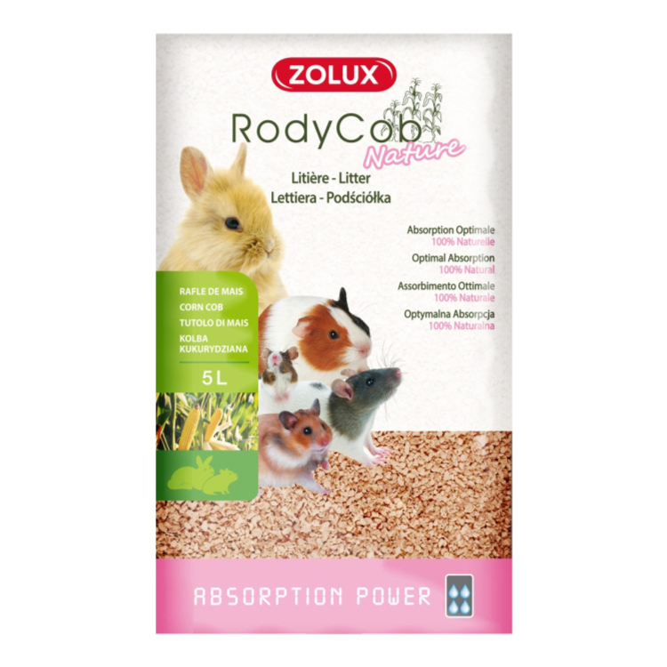 RodyCob Natural Rodent Litter, 5 L