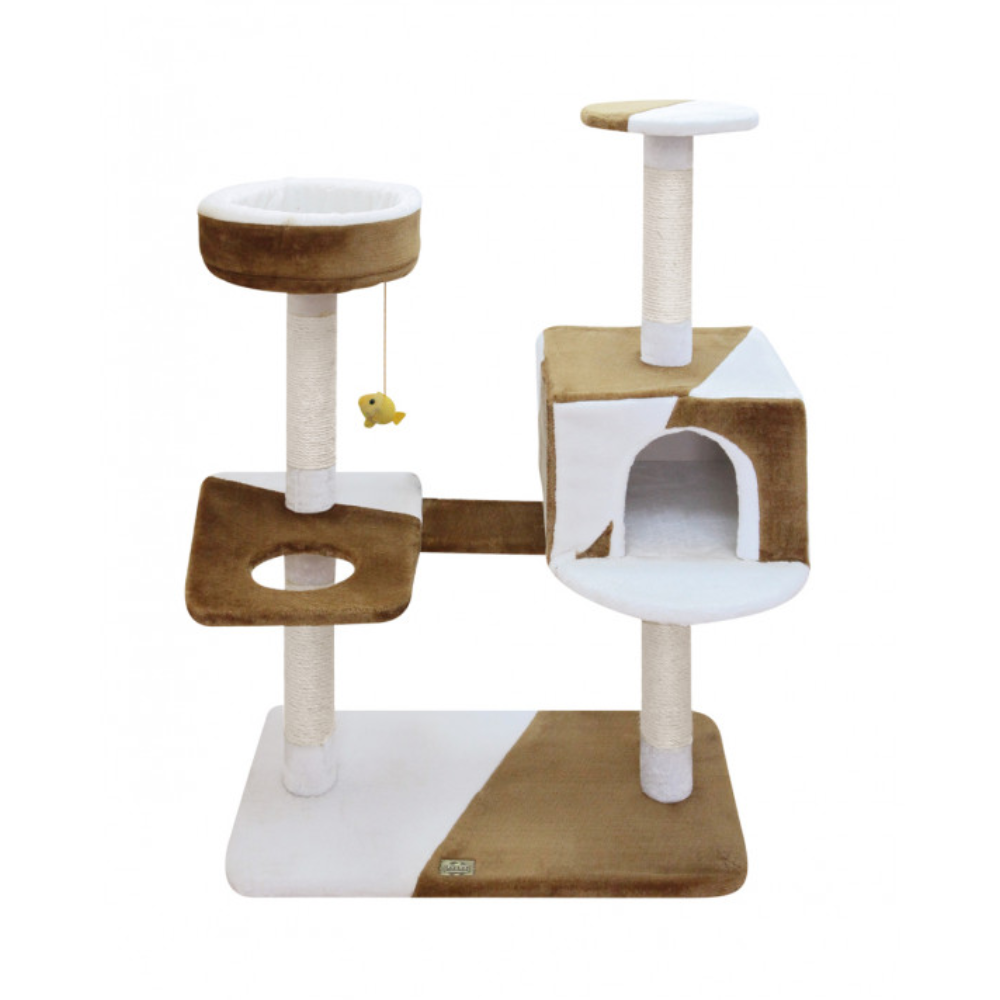 Camila Tree & Scratching Pole For Cats