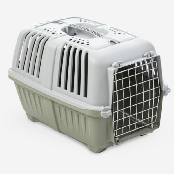 Pratiko 2 Pet Carrier Olive Green Medium, 55 x 36 x 36 cm