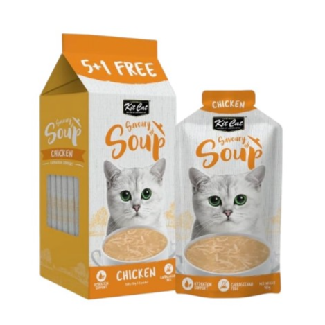 Kit Cat Savoury Soup Chicken 6x50g