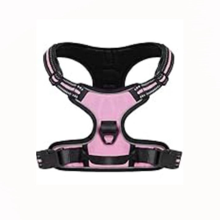 Dog Harness Medium Pink