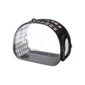 Transparent Pet Carrier for Kitten and Small Puppy (Black)