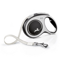 Flexi Retractable New Comfort Lead Tape Black, Large, 5m
