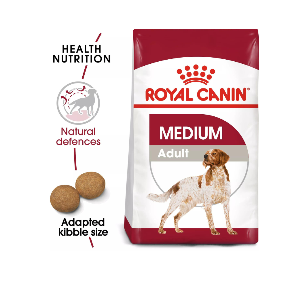 Royal Canin Medium Adult Dry Dog Food 10Kg