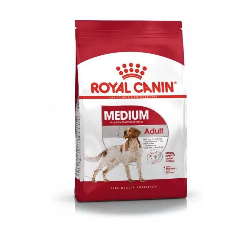 Royal Canin Medium Adult Dry Dog Food 4Kg