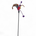 Flamingo Teaser Feather Cat Wand toy Purple